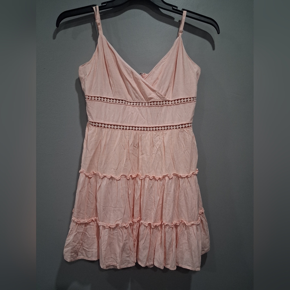 Harper Light Pink Casual Dress